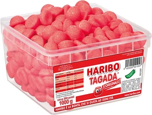 Haribo Caramelle Gommose Gusto Frutta Fragola Ideali Per Feste Ed Eventi 1 Kg - Foto 1 di 2