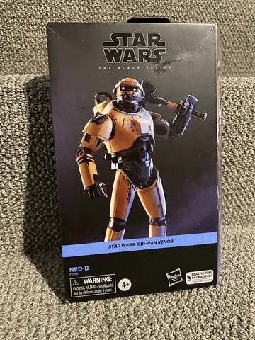 Star Wars Obi-Wan Kenobi Ned-B Figure Black Series 2022 Cover