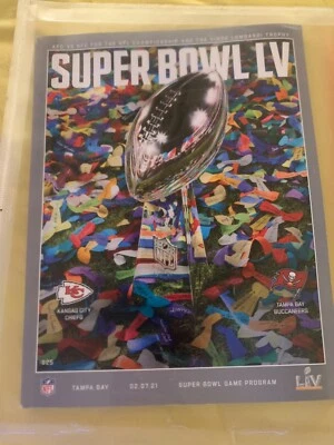 ¡¡Raro!! SuperBowl 55 Programa TB Bucs Vs KC Chiefs Tom Brady ¡¡MVP!! ¡Raro!! Foto 1 de 2