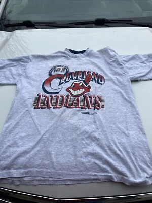Camiseta vintage 1992 Cleveland Indians adulto XL Chief Wahoo MLB puntada única Foto 1 de 4