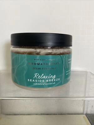 Exfoliante corporal relajante de aromaterapia Bath And & Body Works brisa marina sal marina Foto 1 de 2