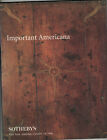 Sothebys-Important Americana - październik 19 1996