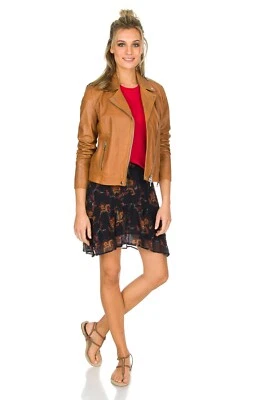 IRO Lilie Skirt S 36 Women's Casual Floral Printed Printed Boho Mini NEW 34191 - Image 1 of 4