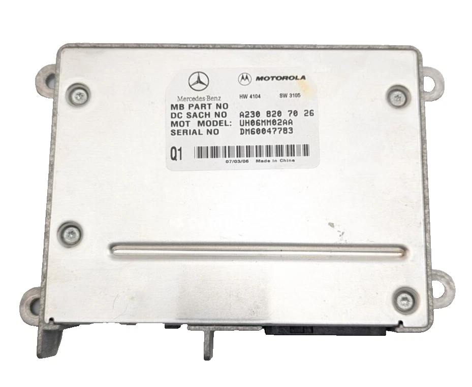 2006-2011 Mercedes w164 ml350 e350 sl550 communication control module 2198202626 - Image 1 of 4