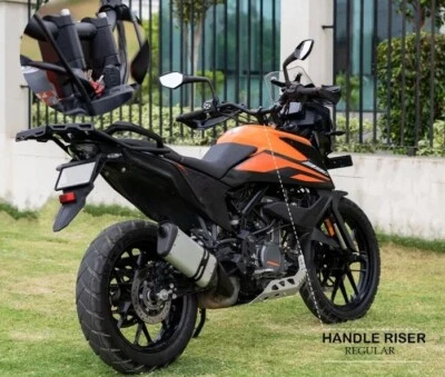 Elevador de manillar vertical apto para KTM ADVENTURE 390 RALLY (2020 - 2024) Foto 1 de 4