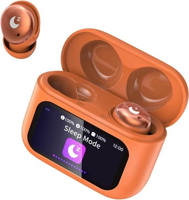 VEKJ Bluetooth Kopfhörer, Mini Schlafkopfhörer Bluetooth 5.4 mit Touchscreen, 2025 in
