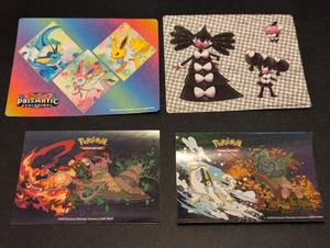 4 Pokémon Stickerbögen Prismatic Eeveelutions Gothitille & mehr - Bild 1 von 5