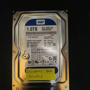 Western Digital 1TB 64MB Cache SATA600 3.5" Hard Drive - WD10EZEX-75WN4A1 - Picture 1 of 2