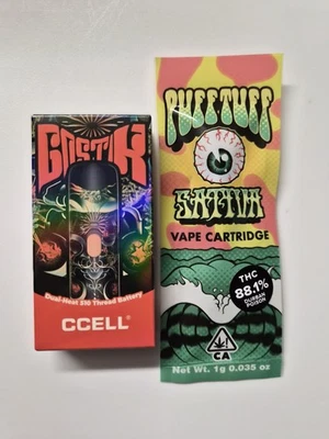 ¹¹CCELL ²²¹ Go Stik ¹5⁴1³0⁹ ⁵Thread⁶ ⁷Bat⁸ Kit Humidifer For Home And Travel - Image 1 of 2