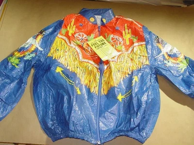 GENESIS VINTAGE 1970's COLLECTIBLE WIND BREAKER MEDIUM JACKET -NICE! - Image 1 of 4