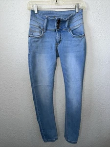 Bamboo Super Butt Lifting Brazilian Jeans Waist Slimmer Size 9/10 Juniors - Picture 1 of 12