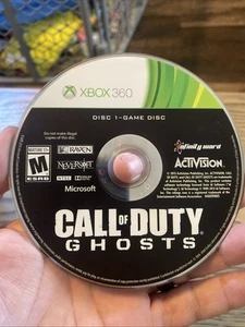 Call of Duty: Ghosts (Xbox 360, 2013) • Game Disc 1 Only • Tested • NTSC-U/C - Picture 1 of 2