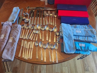 Cartier Marie and Louise silverware set of 45 pieces. Price just slashed! - Image 1 of 4