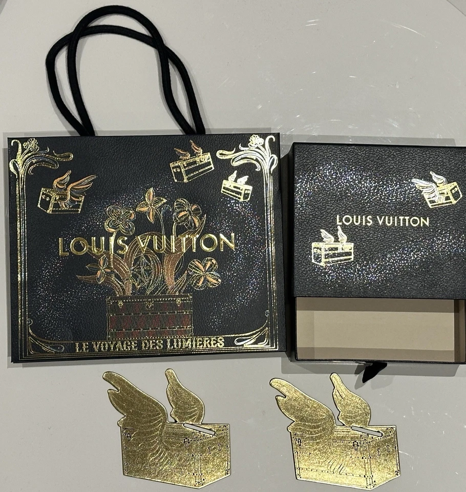 Louis Vuitton Christmas 2026 Limited Edition Packaging Box + Bag + Gold Tags New - Image 1 of 4
