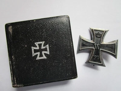 Preussen Eisernes Kreuz 1.Klasse 1914,Hersteller KO im Etui - Bild 1 von 4