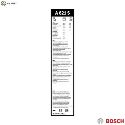 WIPER BLADE 3 397 014 621 FOR VW AUDI Q8/SUV E-TRON/Sportback JAGUAR 1.0L 3cyl - Image 1 of 4