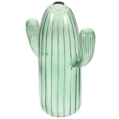  Glasblumenarrangement Vase schmale Nacken Kaktus Vase Dekorative Herzstück - Bild 1 von 4