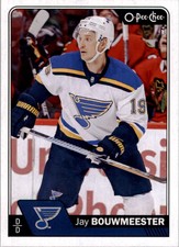 2016-17 O-Pee-Chee Hockey Card #159 Jay Bouwmeester