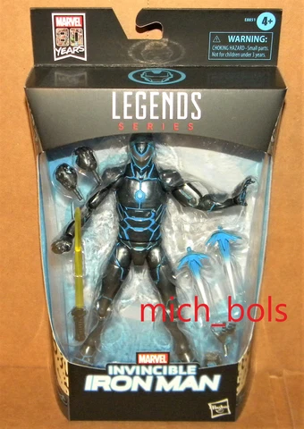 INVINCIBLE STEALTH SUIT IRON MAN Marvel Legends 2019 6" Figure Exclusive 80 YEAR Cover