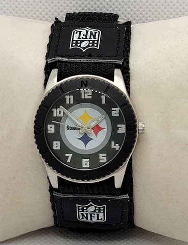 Kids Pittsburgh Steelers by Game Time Youth NFL Rookie Watch I9 Cover