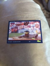 1993 Classic Update Blue Travel Edition Rickey Henderson #T42 HOF