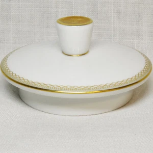 ROSENTHAL NOBILITY GOLD Battina Shape Coffee Pot Lid 3.75" NEW NEVER USED - Picture 1 of 4