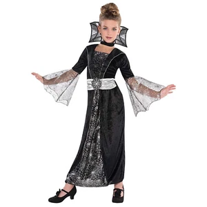 Dark Countess Halloween Costume Dress Up Girls - Child Size Large (12-14) - Picture 1 of 1
