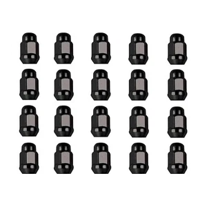 SAAS Black 1/2 Wheel Nut 40mm Long suit BA BF FG Falcon - Picture 1 of 6