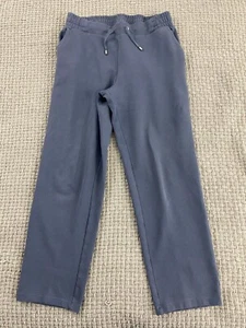 Time And Tru Damen Hose mit elastischem Bund und Kordelzug grau Größe Medium - Bild 1 von 13