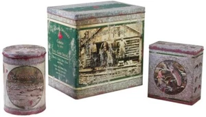 Fishing Advertising Tins - Food safe Set of 3 - Picture 1 of 1