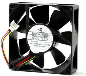 MMF-08C24DS-FC1 Mitsubishi inverter Cooling Fan BKO-C2460H07 8CM 24V 0.12A - Picture 1 of 8