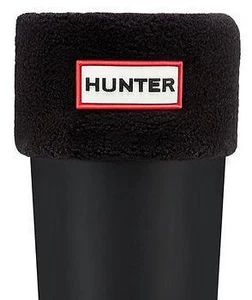 Hunter Kid Welly Sock Hunter Original Short Welly In Black Size UK XS S M L XL - Picture 1 of 9