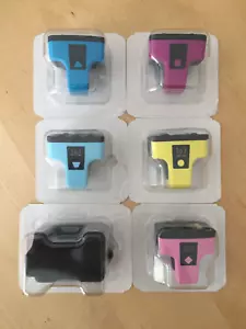 Paquete múltiple de tinta genuino HP 363 - JUEGO COMPLETO DE SEIS COLORES (IMPVATO INCLUIDO) - Imagen 1 de 2