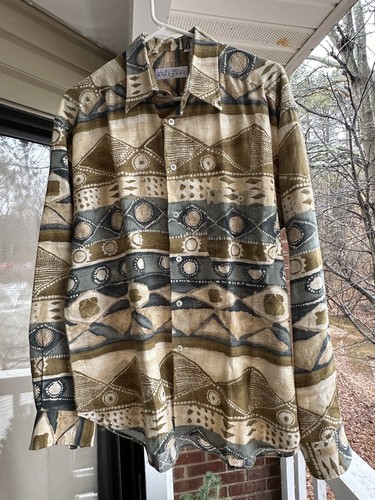 GIVENCHY PARIS SHIRT manica lunga cotone colorato lusso Italia 41 16