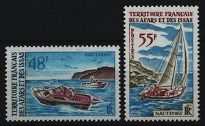 Afar und Issa 1970 - Mi-N.o 45-46 ** - Estampillada sin montar o nunca montada - Deportes acuáticos - Imagen 1 de 1