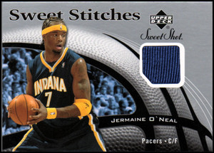 2006-07 Upper Deck Sweet Shot Stitches #JO Jermaine O'Neal Jersey - NM-MT
