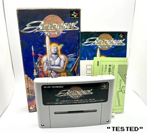 Actraiser Super Famicom SFC Japan w/ Box Manual Tested Authentic Retro Game - Picture 1 of 22