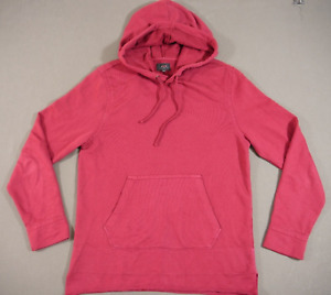Joes Jeans Collection Hoodie Sweatshirt Mens Small Red Hooded Pullover