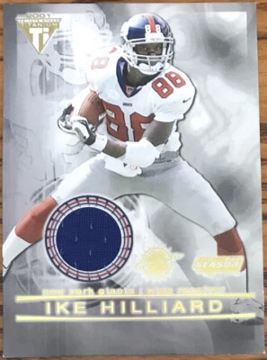 2002 Titanium Post Season Jerseys Ike Hilliard #69 New York Giants - Image 1 of 2