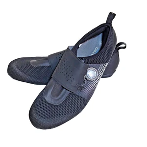SHIMANO IC5 Women Shoes Indoor Cycling Peddling Spinning Black 2-Post Sz 7 39 - Picture 1 of 13
