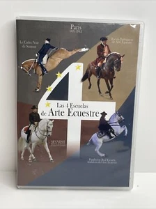 RARE Las 4 Escuelas de Arte Ecuestre Equestrian DVD Paris 2012 - Imagen 1 de 4