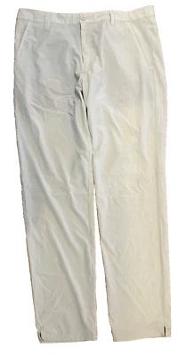 Oakley Pants Mens Size 38 Light Gray Golf Slacks Chinos Performance Flex Nylon - Image 1 of 4