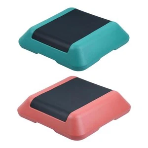 Exercise Step Platform 15.7 in Yoga Nonslip Textured Surface Aerobic Stepper - Picture 1 of 13