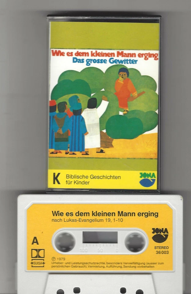 Wie es dem kleinen Mann erging/ Das grosse Gewitter SUISA Jona Kassette MC 1979 - Bild 1 von 1