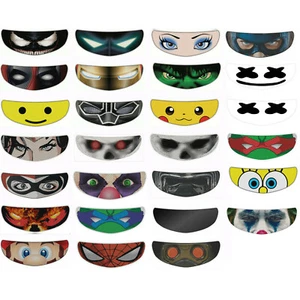 Perforated Motorcycle Helmet Visor Shield Sticker Decal Tint - Picture 1 of 28