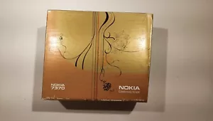 2894. Nokia 7370 braun sehr selten - für Sammler - entsperrt - Lifetimer 100 Min - Bild 1 von 12