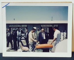 1970 Indy 500 ROGER McCLUSKEY #11 Signed Personal Poloroid - Imagen 1 de 6