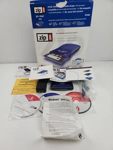 *Complet fonctionne en boite* iOmega Zip 250 Z250USBPCMBP Disque Externe USB - Photo 1/14