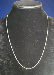 Erick's Sterling Silver 24 Inches Long Chain Taxco.925 - Picture 1 of 10