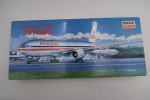 Minicraft American Airlines BOEING 777-200 Model Airplane Kit 1:144 (S) - Picture 1 of 2